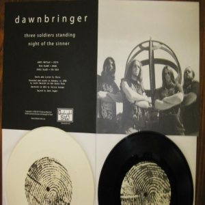 Dawnbringer - Three Soldiers Standing / Night of the Sinner