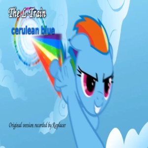 The L-Train - Cerulean Blue (Replacer cover)