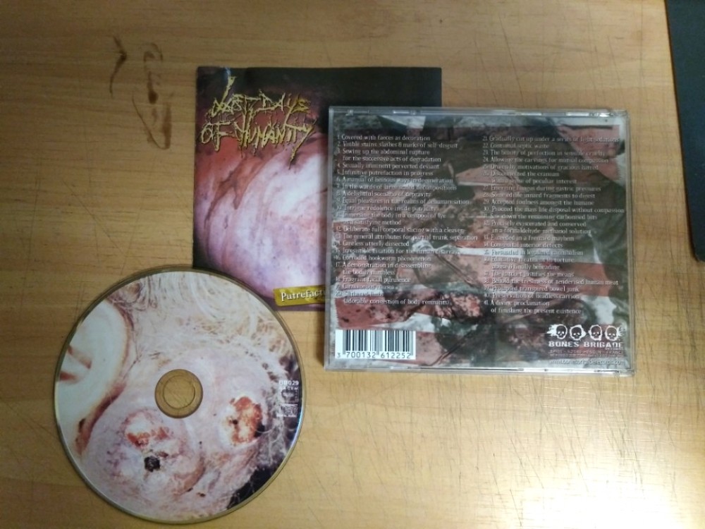 Last Days of Humanity - Putrefaction in Progress CD Photo | Metal