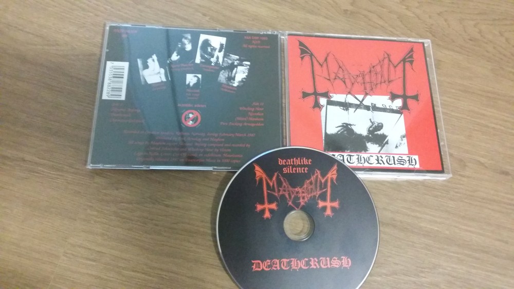 Mayhem - Deathcrush CD Photo | Metal Kingdom