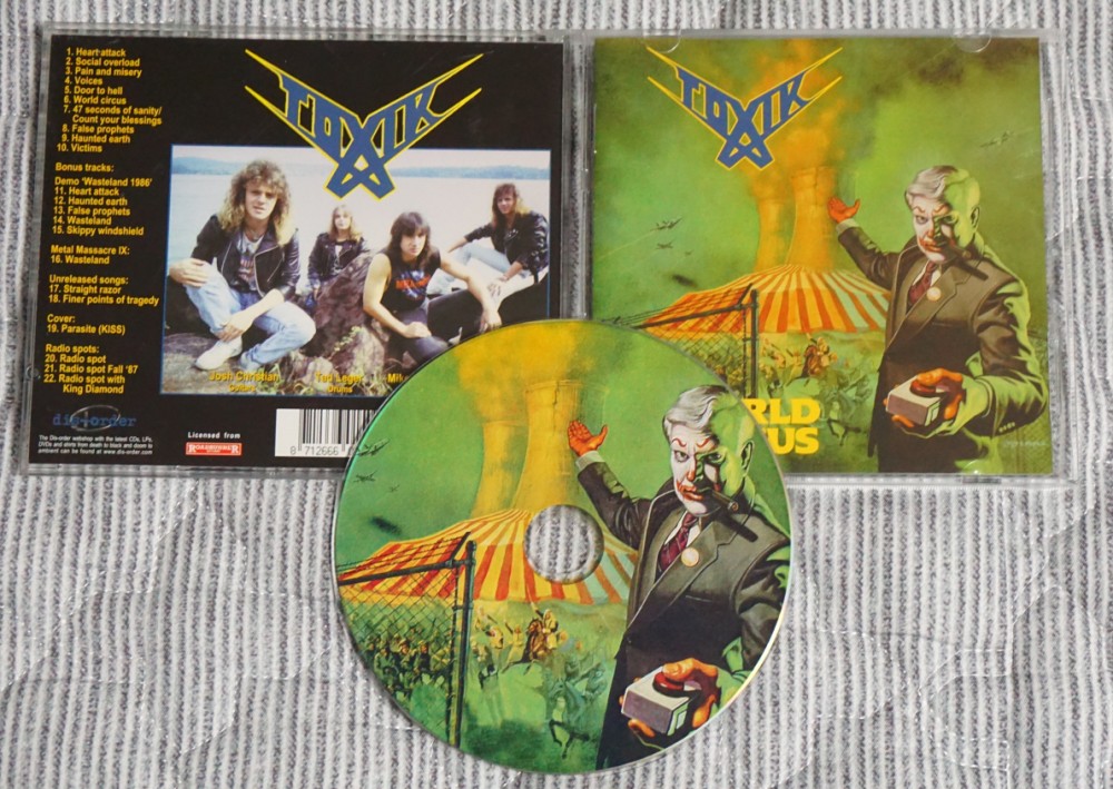 Toxik - World Circus CD Photo | Metal Kingdom