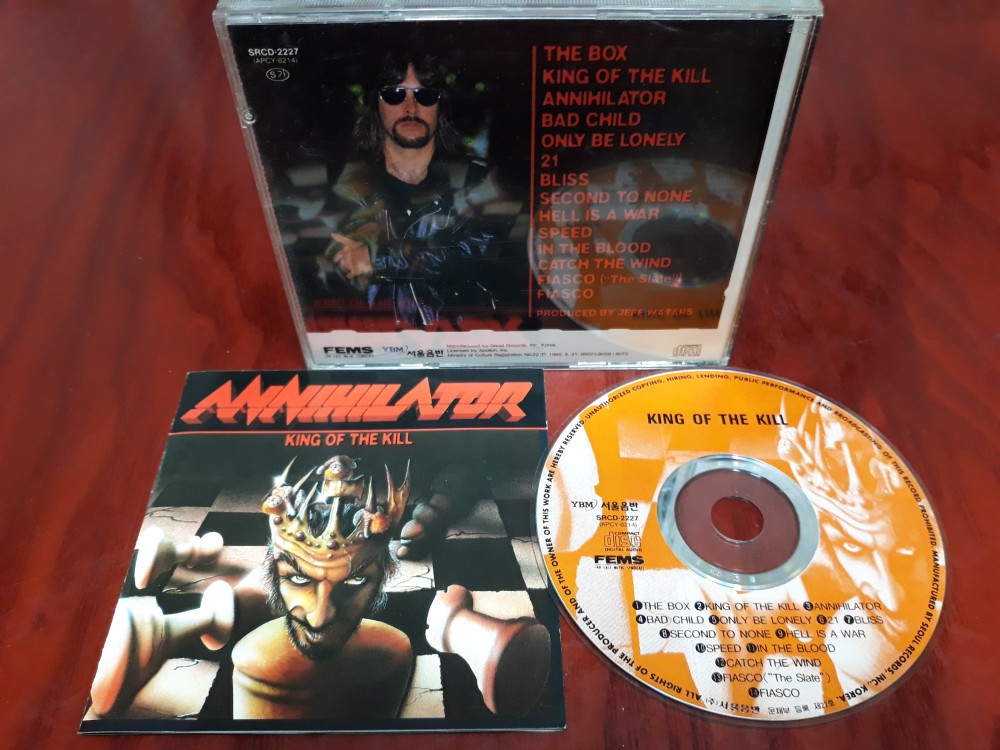 Annihilator - King of the Kill CD Photo | Metal Kingdom
