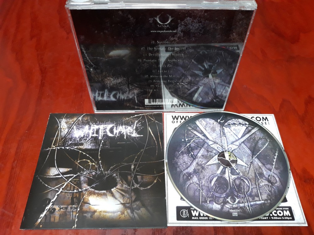 Whitechapel - The Somatic Defilement CD Photo | Metal Kingdom