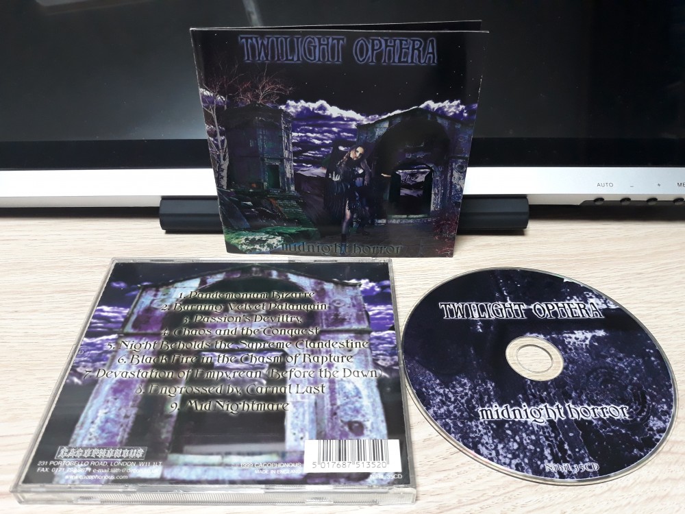 Twilight Ophera - Midnight Horror CD Photo | Metal Kingdom