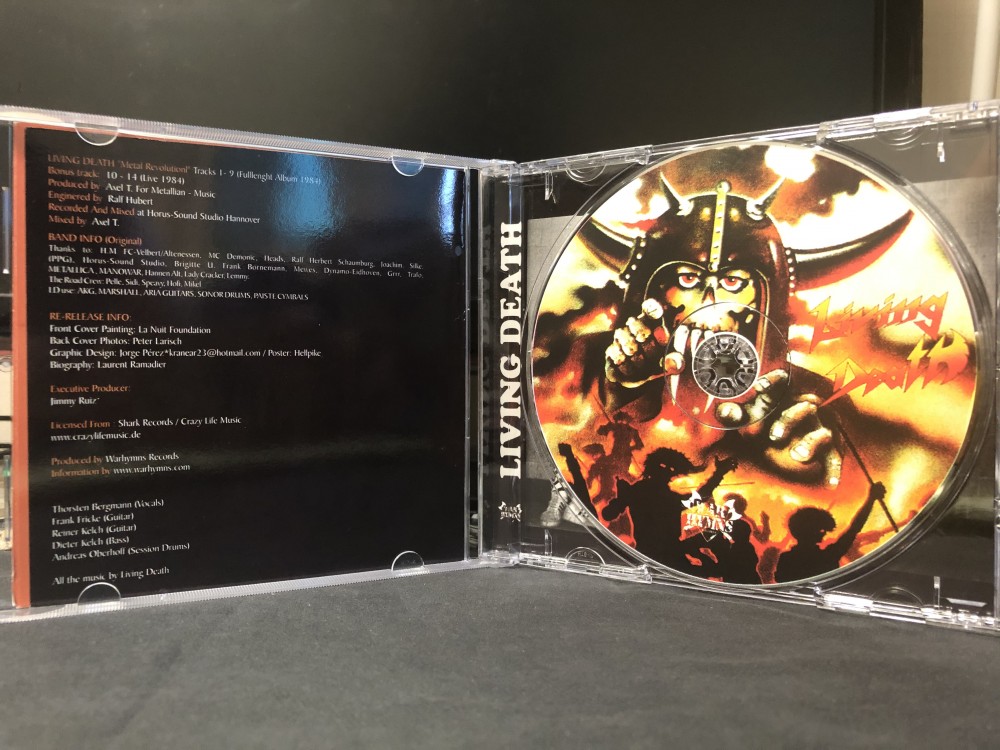 Living Death - Metal Revolution CD Photo | Metal Kingdom
