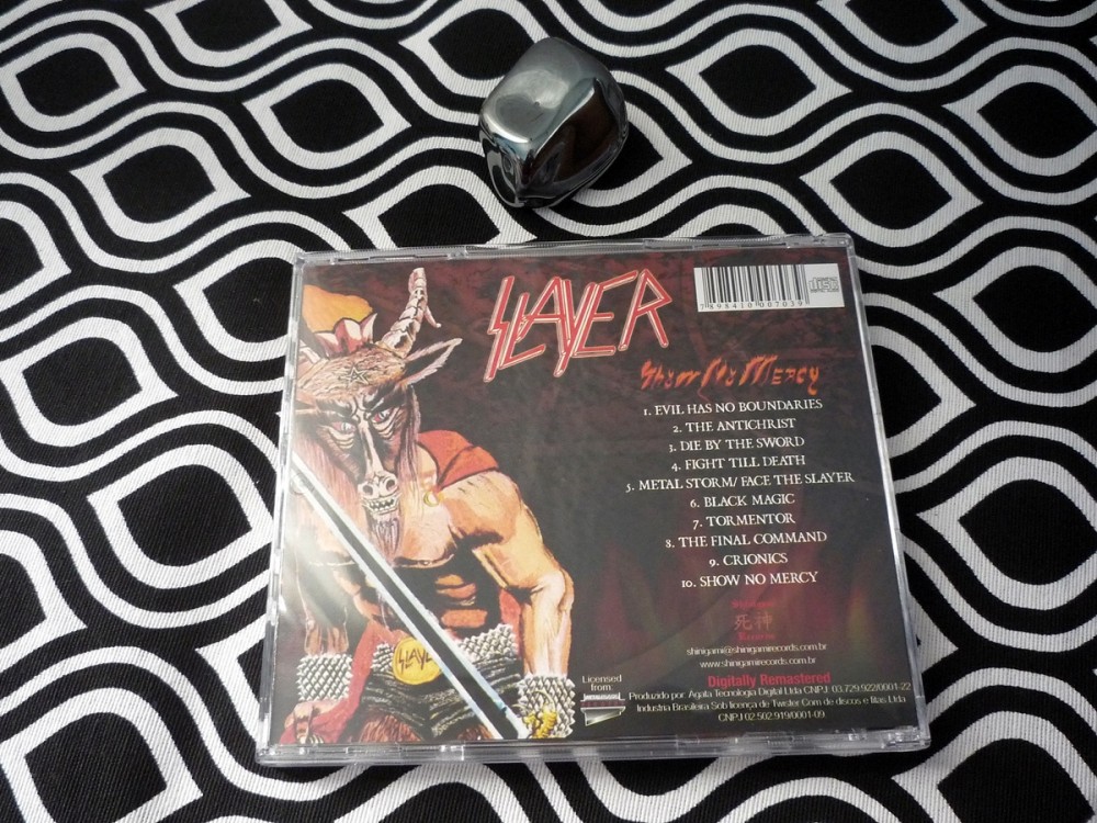 Slayer Show No Mercy Cd Photo Metal Kingdom Slayer — fight til death. slayer show no mercy cd photo metal