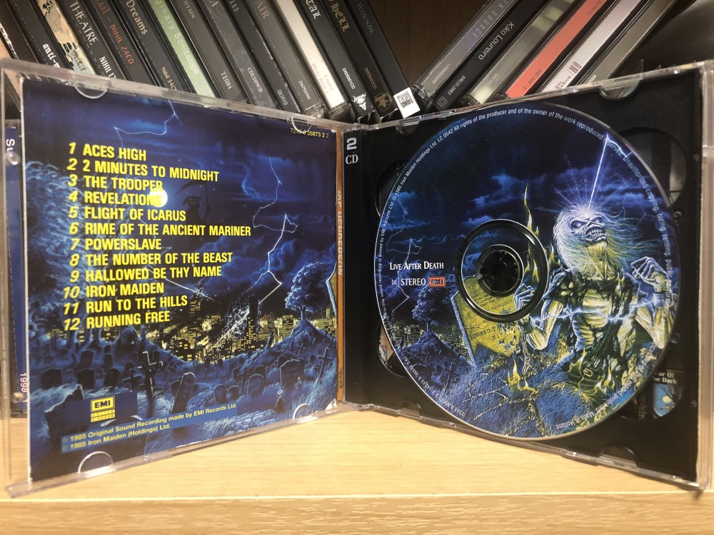 Iron Maiden - Live After Death CD Photo | Metal Kingdom