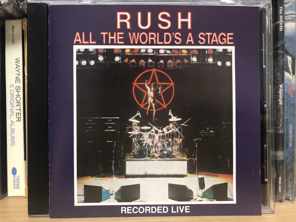 Rush All The Worlds A Stage Cd Photo Metal Kingdom
