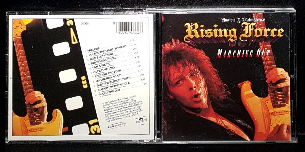 Yngwie J. Malmsteen's Rising Force - Marching Out CD Photo | Metal Kingdom