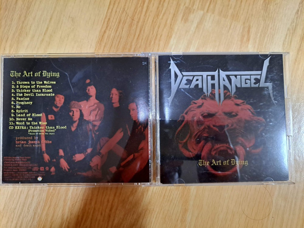 Death Angel - The Art of Dying CD Photo | Metal Kingdom
