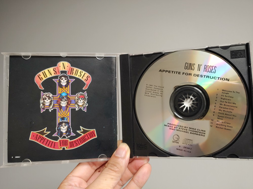 Guns N' Roses - Appetite for Destruction CD Photo