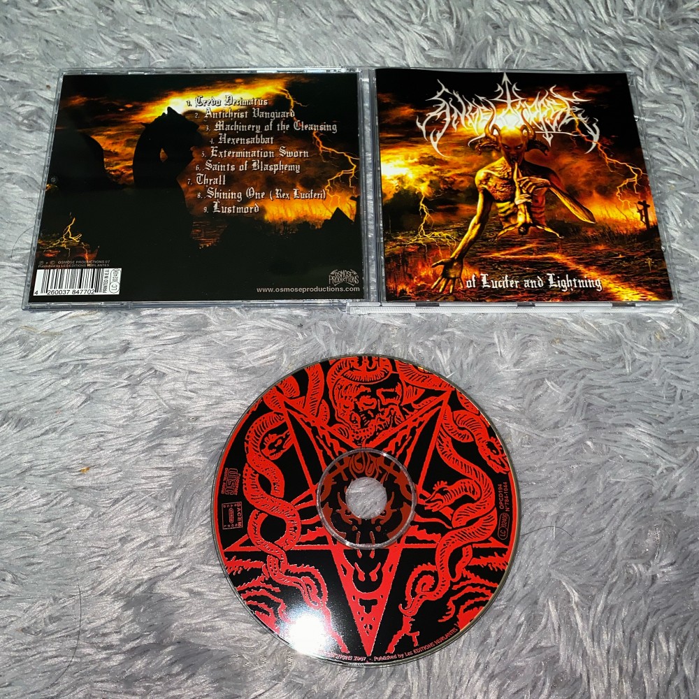 Angelcorpse - Of Lucifer and Lightning CD Photo | Metal Kingdom
