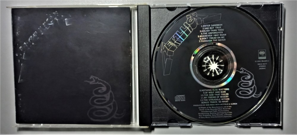 Metallica - Metallica CD Photo | Metal Kingdom