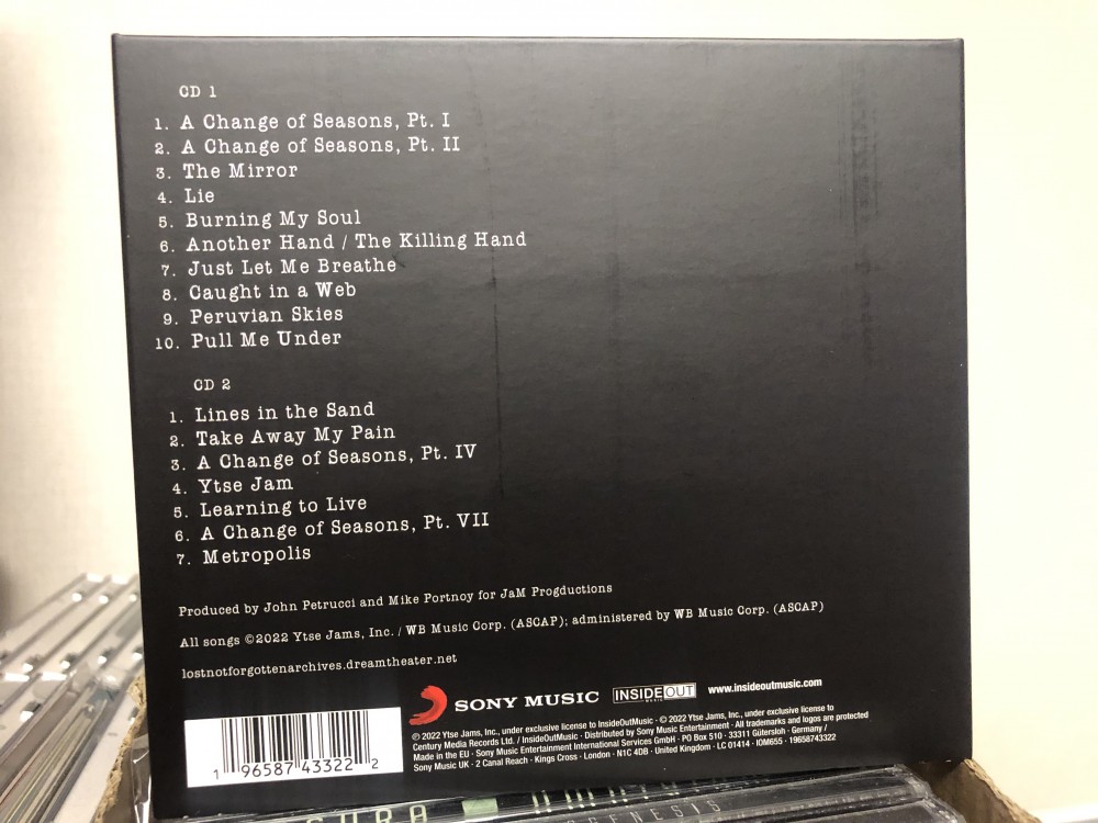Dream Theater - Official Bootleg: Old Bridge, New Jersey 12/14/96 CD ...
