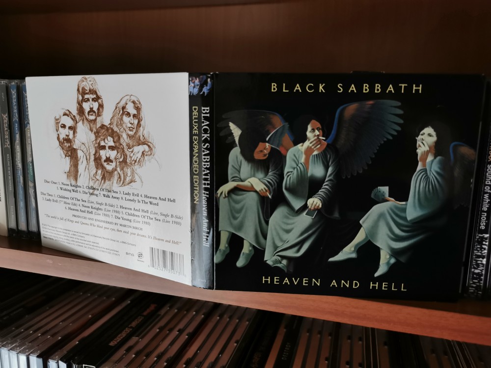 Black Sabbath Heaven and Hell CD Stock Photo - Alamy