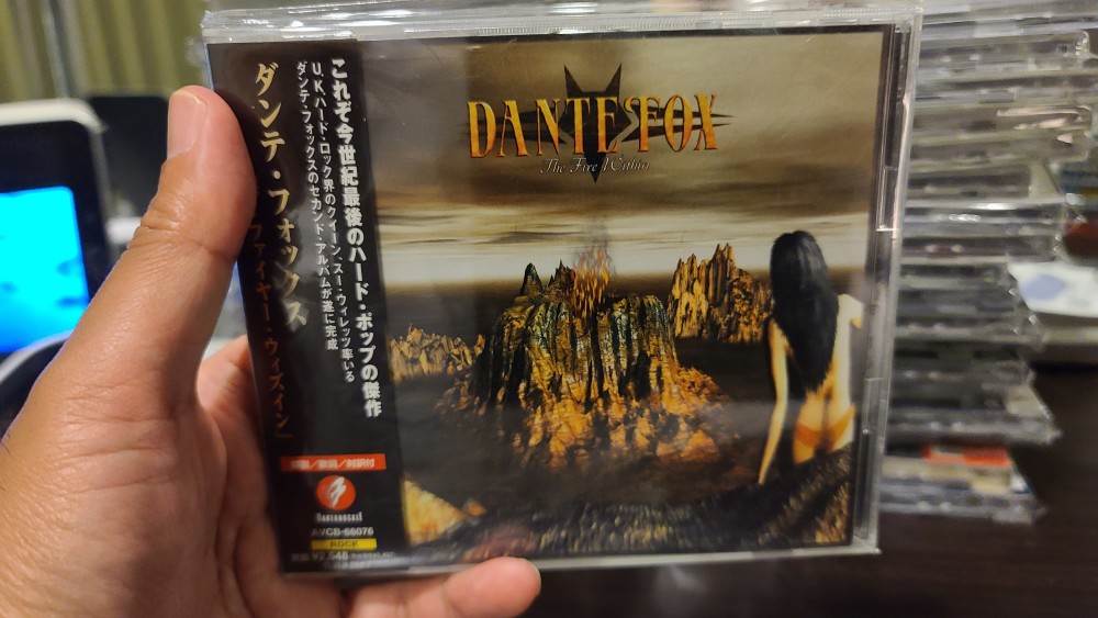 Dante Fox - The Fire Within CD Photo | Metal Kingdom