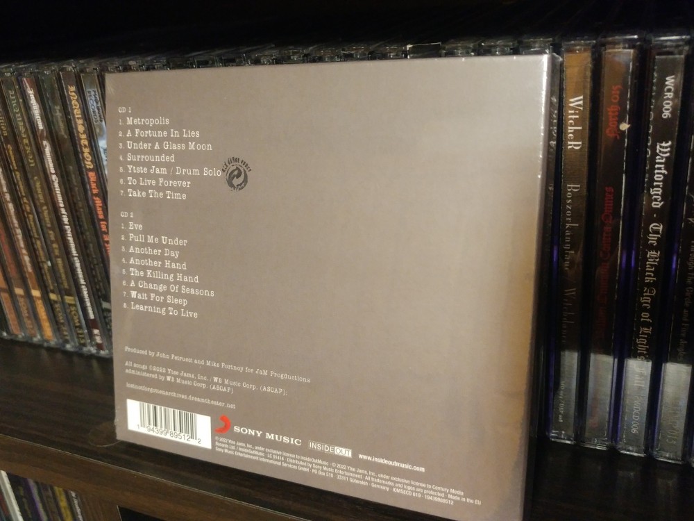 Dream Theater - Official Bootleg: New York City 3/4/93 CD Photo | Metal ...