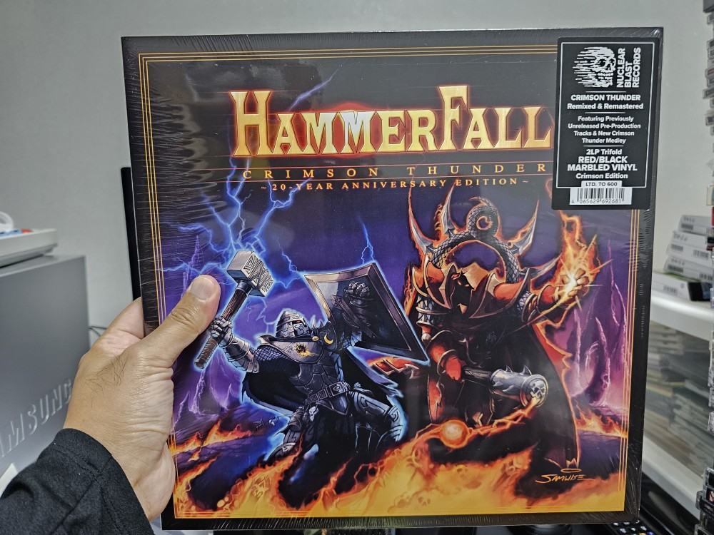 Hammerfall - Crimson Thunder Vinyl Photo | Metal Kingdom