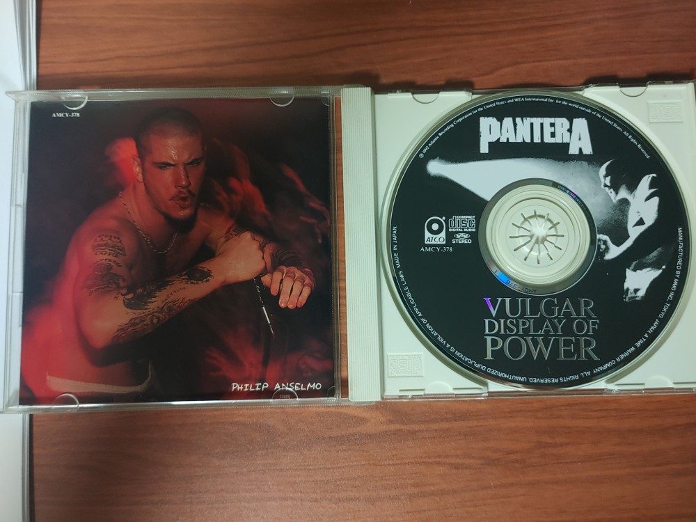 Pantera - Vulgar Display of Power CD Photo