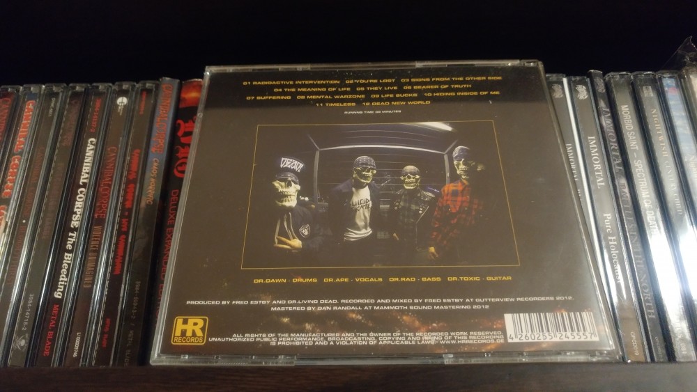 Dr. Living Dead! - Radioactive Intervention CD Photo | Metal Kingdom