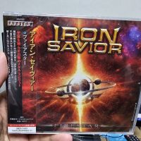 IRON SAVIOR - Firestar BLACK WHITE SPLATTER VINYL - LP