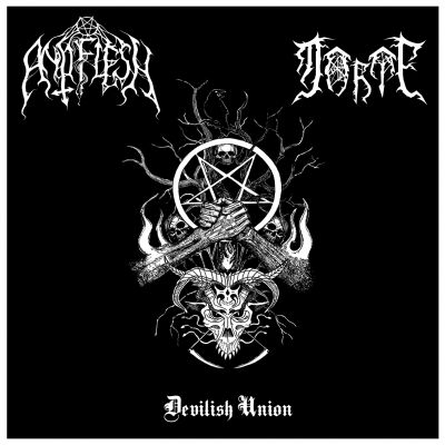 MORTE / Antiflesh (split) - Devilish Union