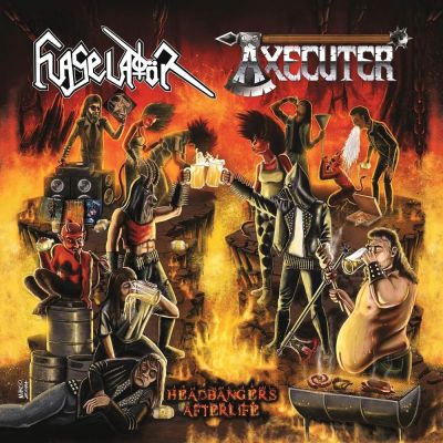 Flageladör / Axecuter - Headbangers After Life