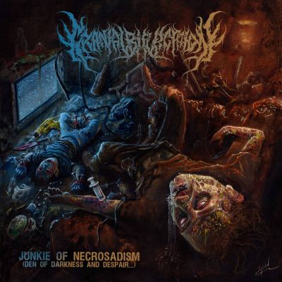 Cranial Bifurcation - Junkie of Necrosadism (Den of Darkness and Despair​.​.​.​)