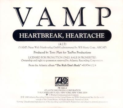 Vamp - Heartbreak, Heartache