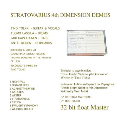 Timo Tolkki - Stratovarius: 4th Dimension Demos