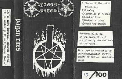 Pagan Rites - Official Reh/Demo 92