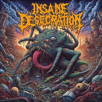 Insane Desecration - Shattered Realms of Perpetual Deceit