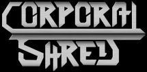 CORPORAL SHRED logo