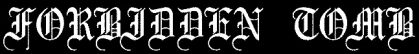 Forbidden Tomb logo