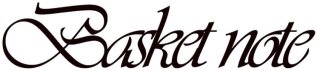Basket Note logo