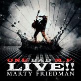 Marty Friedman - One Bad M.F. Live!! cover art
